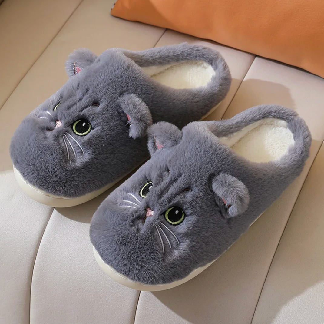 KittenKicks™ - Comfy Cat Slippers
