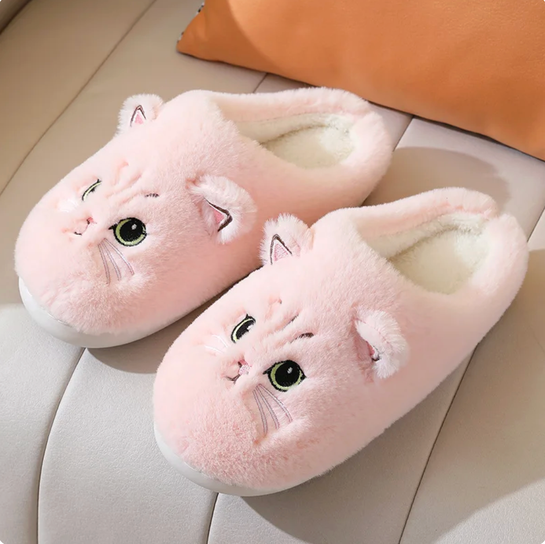KittenKicks™ - Comfy Cat Slippers